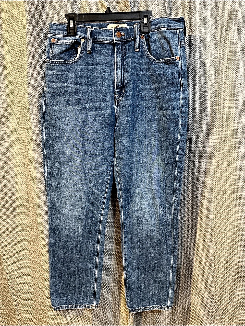 Madewell The Perfect Vintage Jean Slim Crop Jeans Waist 30 in Blue